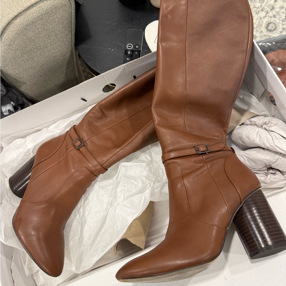 Nine West like new Brown Knee-High Boots